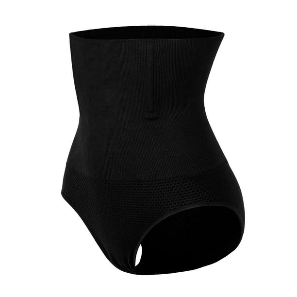 NURCIX 2Pcs Tummy Tightening Thong - Women's Seamless Shapewear, High Waist Tummy  Control Butt Lifter Underwear (Black,S) at  Women's Clothing store