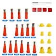 thumbnail image 3 of Feltree Family Use Integrated Rubber Nozzle Tool Kit, Rubber Nozzle Tool with Base, Stainless Steel Material, Caulking Nozzle Applicator Coating for Home, 3 of 8