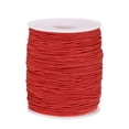 thumbnail image 1 of Unique Bargains Elastic Cord Stretchy String 1.2mm 109 Yards Red for Craft, Jewelry Making, Bracelets, Necklaces, Beading, 1 of 5
