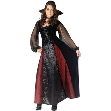 Lady Dracula Adult Halloween Costume - Walmart.com