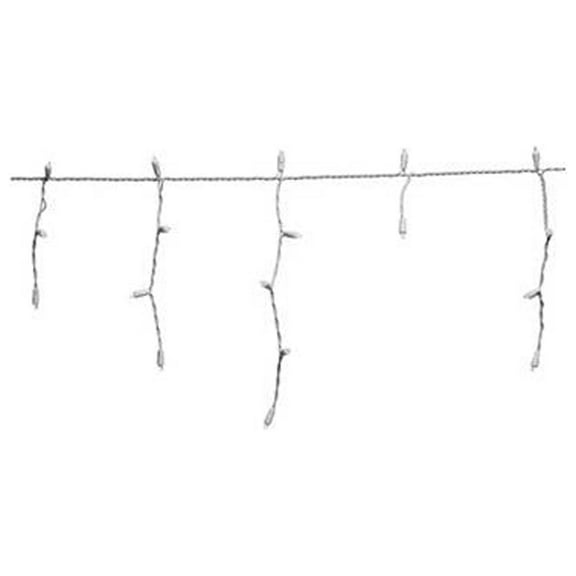 Holiday Wonderland 47911-88 Christmas LED Icicle Lights Set, Micro, Twinkling Cool White, 105-Ct. - Quantity 12