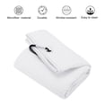 thumbnail image 3 of Uxcell 20"x16" Golf Towels Tri Fold Waffle Pattern Towels Soft Fiber with D Clip White 4 Pack, 3 of 6