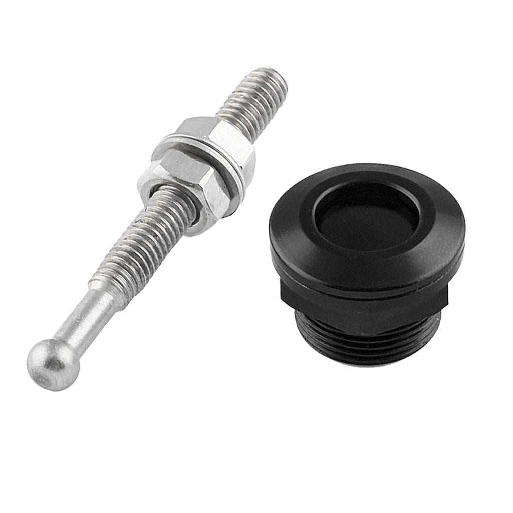 jiaping 4Pcs 22mm Quick Release Latch Push Button Car Hood Pin Bonnet Lock Bumper Clip