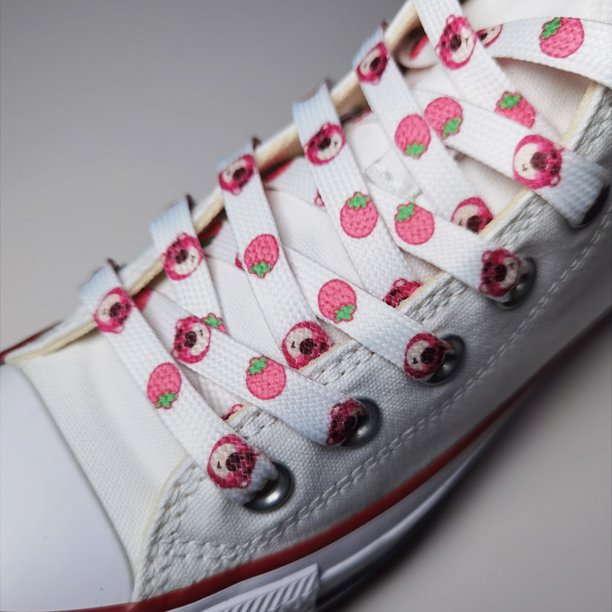 Cordones de Pokémon de dibujos animados, accesorio de pikachu Charmander, grafiti impreso, adecuado para zapatos blancos, 120cm