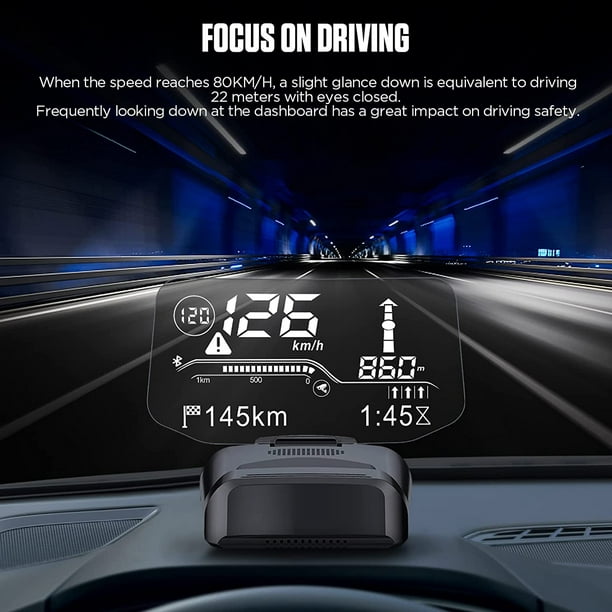 Heads Up Display for Cars with Navigation Windshield, HUD OBD2