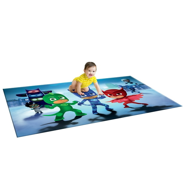 TCG Toys PJ Masks Memory Foam 2 Sided Jumbo Gelli Mat Play Mat