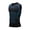 Black&Blue, variant on Men's Compression Shirts Sleeveless Tank Top Dry Fit Athletic Workout Sports Running Base Layer Undershirt