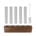 thumbnail image 2 of Mini Test Tube Flower Vase Glass Planter,Glass Plant Propagation Station Plant Propagation Tubes Glass Planter Plant Terrarium Finely Tuned Performance, 2 of 8