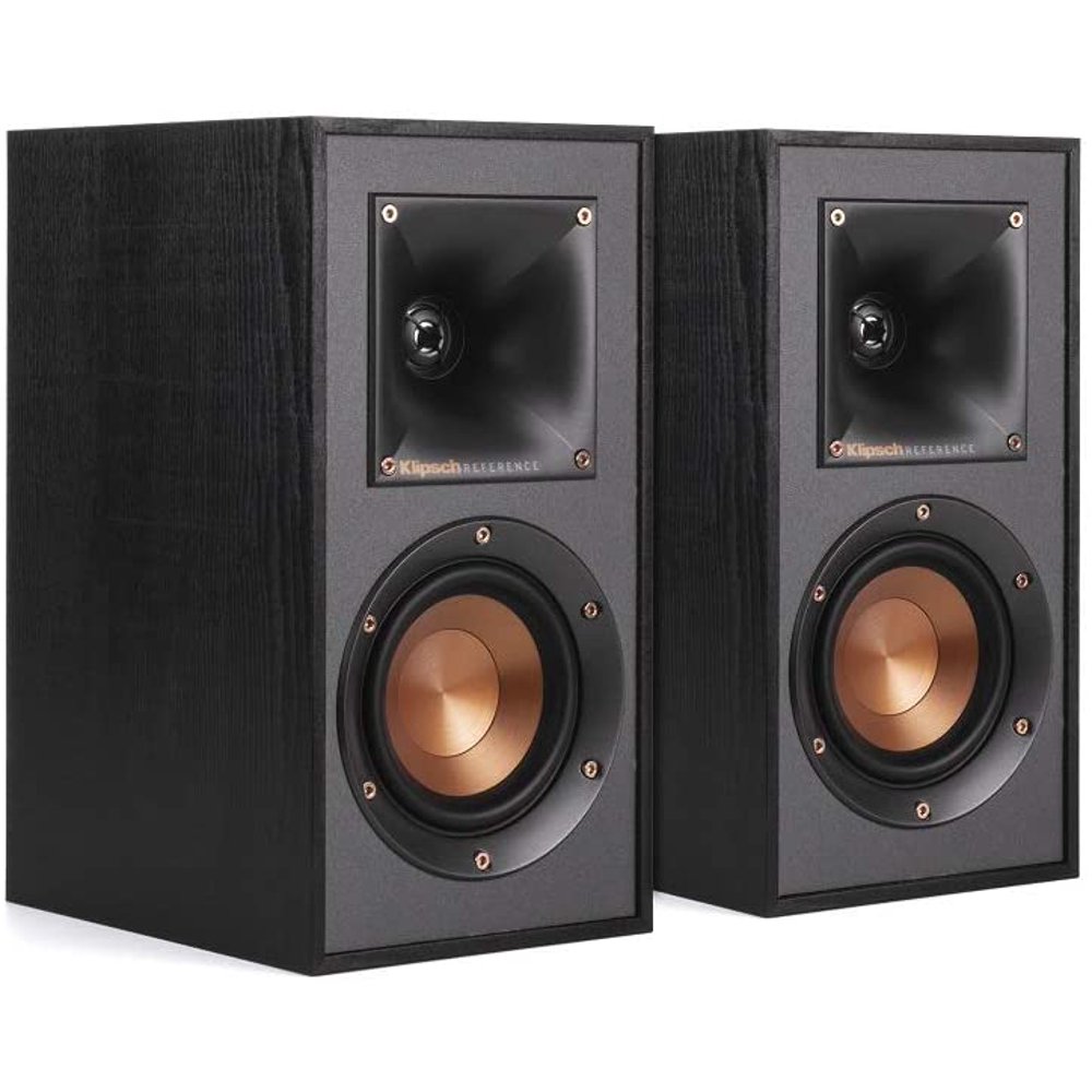 Klipsch R41M Bookshelf Speakers, Passive 2Way Bookshelf Speakers