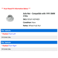 thumbnail image 2 of Axle Nut - Compatible with 1991 BMW 318is, 2 of 2