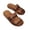 Brown, variant on Hawaii Brown or Black Jesus Sandal Slipper for Men Women and Teen Classic Style (Womens size 10, Mens size 8, Brown)