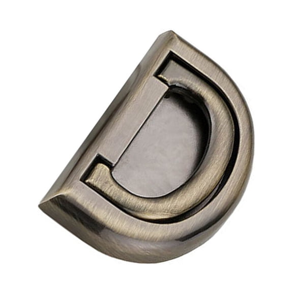 NICEXMAS 2Set Simple Door Handle in Zinc Alloy for Furniture Hardware 7.3*4.31cm