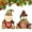 2Pcs-c, variant on Christmas Gift Bags Zipper Design, 2025 New Flax Fabric Chritmas Apple Candy Bags, Zipper Reusable, Extra Large Christmas Gift Bags with Santa Claus, Snowman, Reindeer for Festival Decor (2Pcs-a)