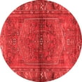 thumbnail image 1 of Ahgly Company Indoor Round Persian Red Traditional Area Rugs, 6' Round, 1 of 4