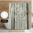 thumbnail image 3 of Americanflat 71" x 74" Shower Curtain, Dusky by PI Creative Art, 3 of 7