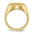 thumbnail image 2 of 14K Yellow Gold Men's Signet Ring Size 9, 2 of 6