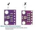 thumbnail image 4 of BME280 Digital Sensors Module For Temperature Humidity Pressure Data Collection 1.7V-3.6V Integration Compact Design, 4 of 7