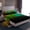 Green Orange Black, variant on jejeloiu Neon Geometric Stripe Twin Sheet Sets,Green Lines Bedding For Adults 3pcs