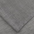 thumbnail image 3 of Kate Aurora 2 Pack Semi Sheer Grommet Top Window Curtains - 52 in. W x 84 in. L, Gray, 3 of 4