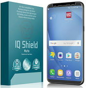 IQ Shield Matte Screen Protector Compatible with Samsung Galaxy S8 (Not Case Friendly) Anti-Glare Anti-Bubble Film