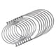 thumbnail image 1 of 8 Pack Stainless Steel Wire Handles (Handle-Ease) for Mason Jar, Ball Pint Jar, Canning Jars, Mason, 1 of 5
