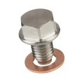 thumbnail image 1 of Accesorios Para Tapón De Cárter De Aceite Magnético M12x1,75 Reemplazo De Piezas Con Junta De Cobre, 1 of 9