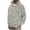 C273/Light Gray, variant on XIYON Hoodies for Men Casual Leopard Print Hoodie Sweatshirt Relaxed Fit Cozy Pullover Fall Outdoor Wear
