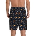 thumbnail image 4 of Lsque New Year Mens Sleep Pajama Shorts,Short Pajama Pants, Cotton Ultra-Soft Knit-3X-Large, 4 of 9