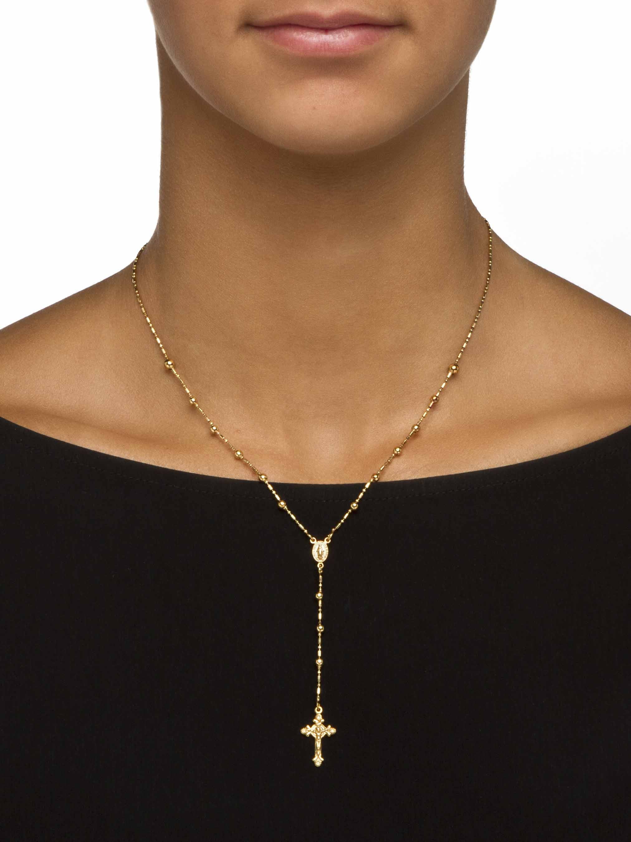 Kohls on sale rosary necklace