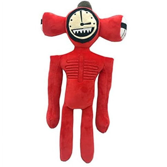 Black Cat Siren Head Plush Toy Street Light Clock Siren Head 37cm, Pillows, Home Decoration, Cartoon Plush Doll Plush Gifts Plush Toys