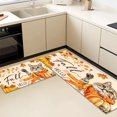 thumbnail image 5 of Floral Kitchen Rugs Sets of 3, Non Slip Kitchen Rugs and Mats Washable Farmhouse Kitchen Rugs Floral Kitchen Floor Mat Carpet Runner Rugs for Hallway Laundry Room, 5 of 12