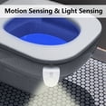 Toilet Night Light(2Pack), 9-Color Led Motion Activated Toilet Seat ...