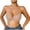 Khaki, variant on Women Everyday Bras Lace Trim Ruffle Supportive Balconette No Underwire Comfort Push Up Bras for Women