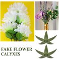 thumbnail image 2 of Accesorios de flores 50 piezas Recipiente para cálices Flores artificiales Material falso Tallo floral Plástico, 2 of 6