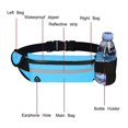 thumbnail image 4 of Riñonera deportiva para correr, unisex, para teléfono móvil, impermeable, para hombre y mujer, táctica, invisible, con soporte para bebidas, 4 of 4