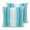 Turquoise, variant on Pillow Covers 18x18 Set of 2, Pink Ombre Stripe Square Throw Pillow Covers for Couch/Sofa/Living Room, Farmhouse Simple Striped Decorative Soft Pillowcases for Couch Throw Pillows with Hidden Zipper