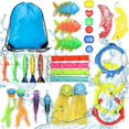 thumbnail image 1 of Beach pool party water toys Children's outdoor pool treasure hunt diving water DIY toy set, 1 of 1
