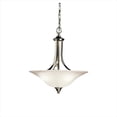 thumbnail image 1 of Builder 3502NI Dover 3 Light Convertible Pendant in Brushed Nickel, 1 of 1