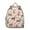 Schnauzer Dog, variant on Pitbull Dog and Footprint Backpack Backpack for School,Cute School Bag,Schoolbag with Adjustable Shoulder Straps & Padded Back,13.8"x11.4"x6"