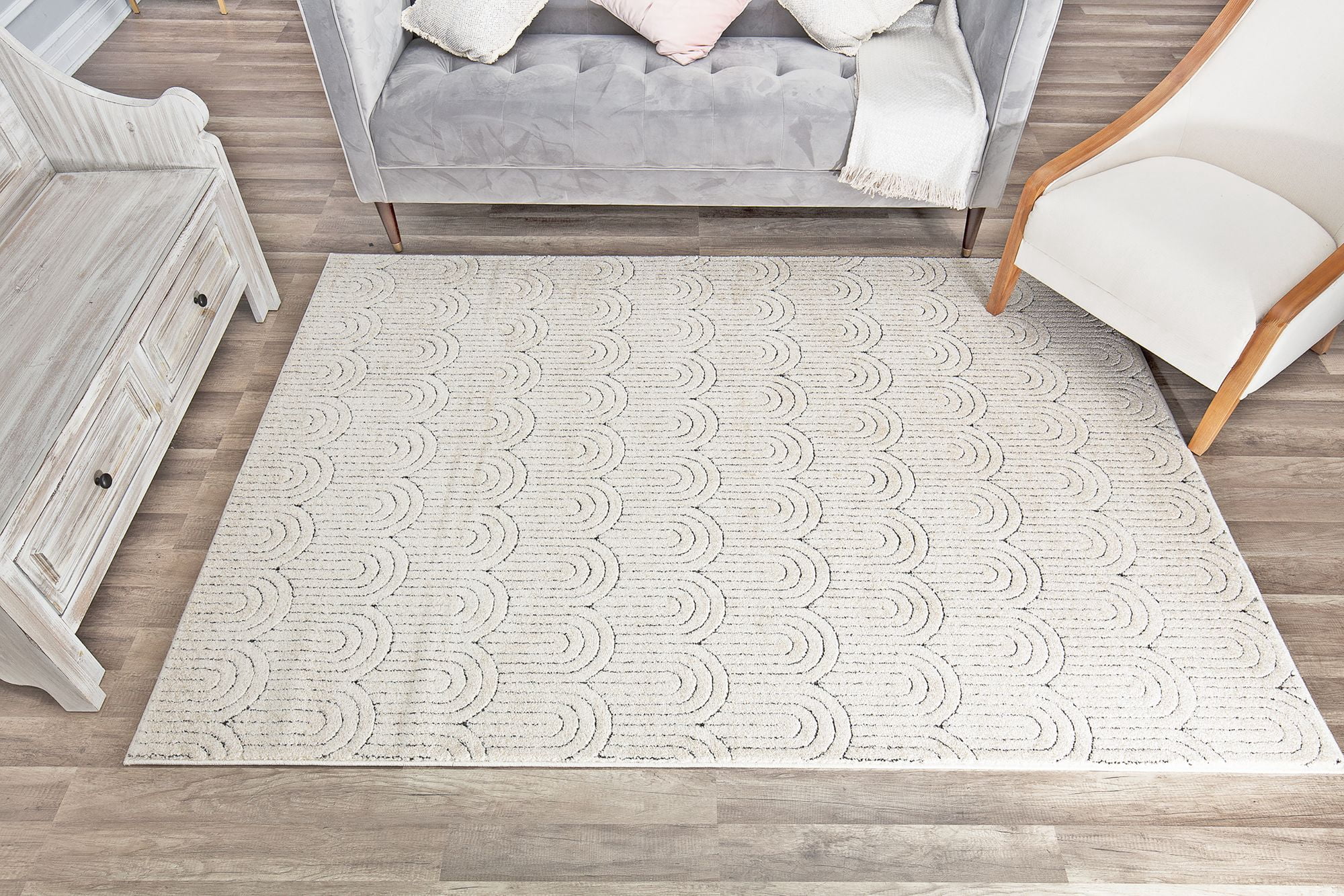 Rugs America Chanai CN40A Contemporary Geometric 8'x10' Area Rug