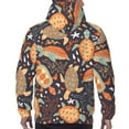 thumbnail image 7 of Naloa Turtles and Sea Plants Men's Casual Hooded Collar Drawstring Hoodies Pullover Sweatshirts Casual Long Sleeve Shirts-XX-Large, 7 of 7
