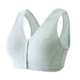 thumbnail image 5 of MEICHEN Middle and Elderly Women's Front Closure Bralettes Cotton Thin No Underwire Push Up Bras Underwear Summer Essentials Fall Fashion Clothes, 5 of 8