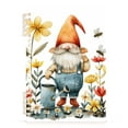 thumbnail image 2 of Flowers Gnome Bees Ring Binder Notebook Journey Note Diary College Ruled Spiral Notebook Study Loose Leaf Paper A5 60 Pages, 2 of 8