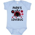 thumbnail image 3 of Inktastic Valentine's Day Papa's Lovebug Boys or Girls Baby Bodysuit, 3 of 5