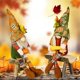 thumbnail image 3 of Juego de 2 bandejas escalonadas de gnomo navideño, decoración de gnomo de otoño, gnomo de granja para el hogar, gnomo sueco, día de Acción de Gracias, decoración de cosecha, regalo, decoración ac, 3 of 5
