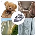 thumbnail image 6 of Xirurus Travel Steam Iron, 2600W Portable Iron with Anti-Scratch Soleplate, Adjustable Thermostat for Clothes, Dual Voltage for Home & Trip, 6 of 8