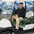 thumbnail image 3 of HUIACONG Golfs Club Printing Golf Cart Covers Seat Anti-Slip Universal Seat Covers for Golf Cart Foldable Easy to Disassemble Compatible with Most 2-Person Seats Club Car, 3 of 7