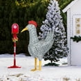 thumbnail image 4 of Zimtown Lighted Christmas Chicken Decoration for Yard,Lawn,Garden Decor, 4 of 8