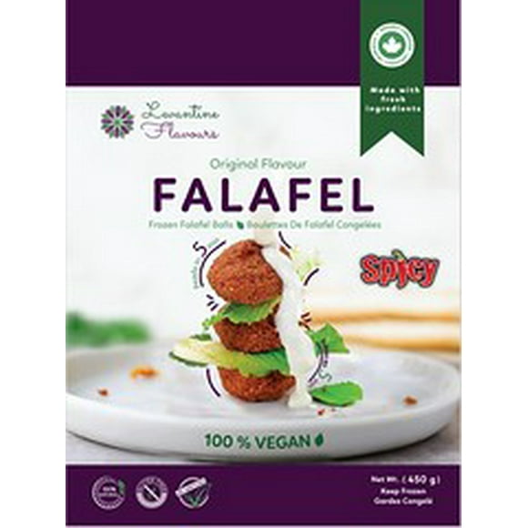 LEVANTINE FLAVOURS FROZEN FALAFEL SPICY, Frozen Falafel Balls (Spicy), 450g