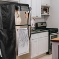 thumbnail image 4 of ADDHAT Protector De Refrigerador Negro De Tela Oxford Para Uso Interior Y Exterior Con Acceso, 4 of 8